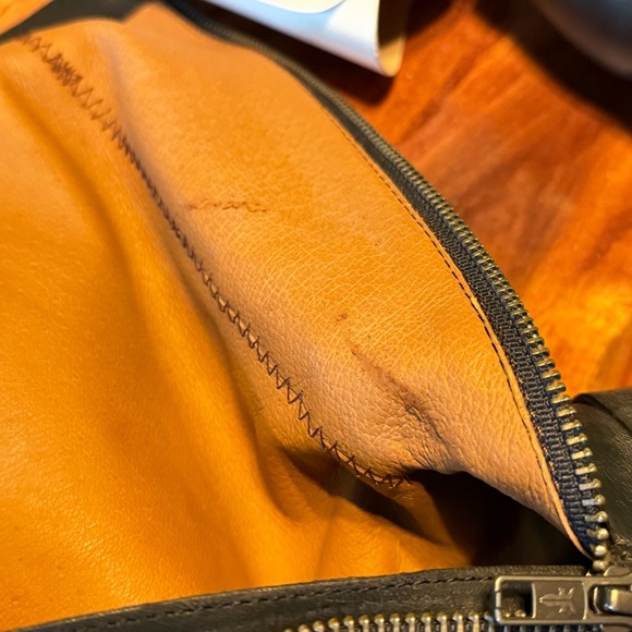 FRYE-Sleek Black Leather Boots - Picture 6 of 14